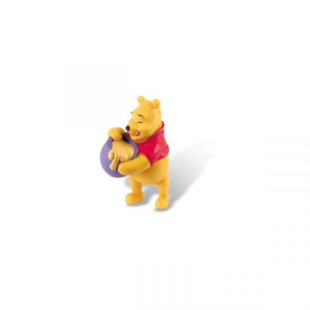 Figurine jucarii mici - Pooh cu vasul de miere, Bullyland