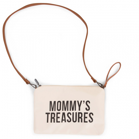 Poseta Childhome Mommy Clutch 33x23 cm Alb [1]