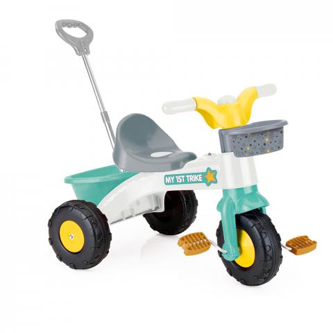 Triciclete - Prima mea tricicleta cu maner - Pastel