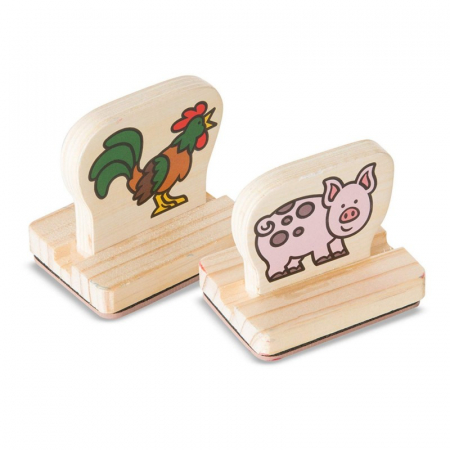 Primele mele stampile Melissa and Doug Animale de la ferma [1]