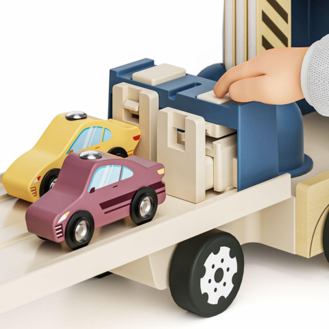 Primul meu camion cu platforma auto [3]