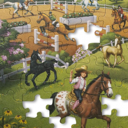 Primul meu puzzle eco din carton Calutii - Melissa & Doug [1]