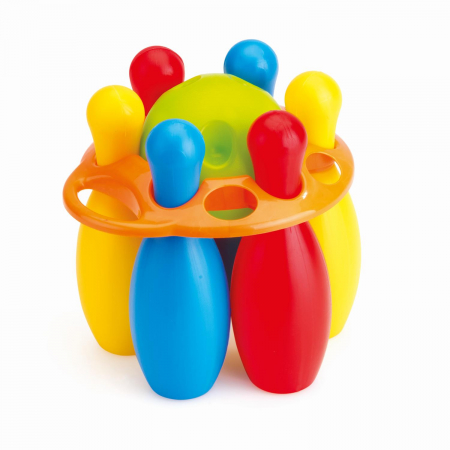 Jocuri educative - Primul meu set de bowling - 6 popice