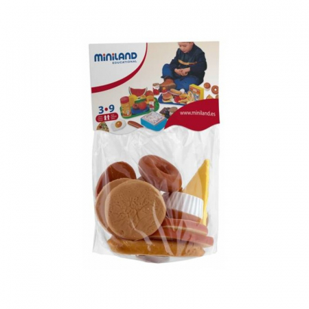 Produse de cofetarie set de 15 figurine - Miniland [1]