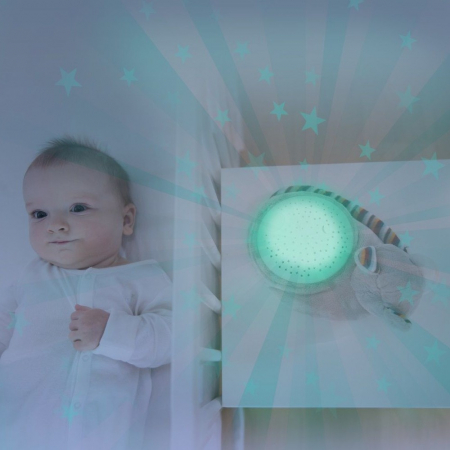 Proiector si Lampa de Veghe Muzicala Zazu Kids Kiki [2]