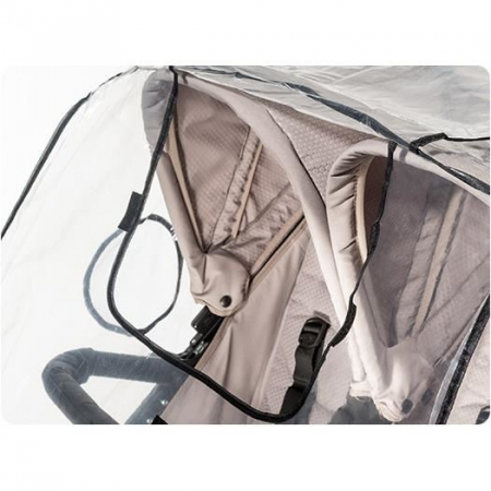 Protectie de ploaie pentru carucioare de gemeni Rain Cover Twin REER [3]