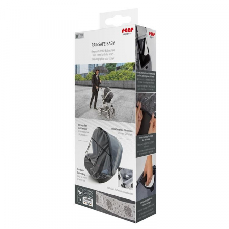 Accesorii transport copii - Protectie de ploaie pentru scoica Reer RainSafe Baby
