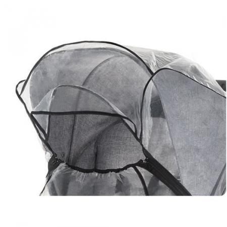 Protectie de ploaie universala cu fermoar pentru carucioare RainCover Classic+ Reer [4]