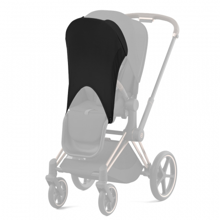 Accesorii transport copii - Protectie UV carucior/landou Cybex Platinum Black