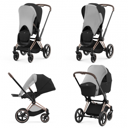 Protectie UV carucior/landou Cybex Platinum Light Grey [1]