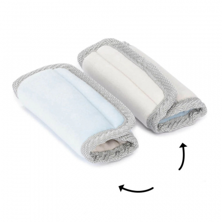 Protectii centuri scaun auto Diono Soft Wraps Blue [2]
