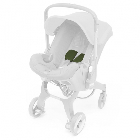 Accesorii transport copii - Protectii umeri scoica auto Doona Desert Green