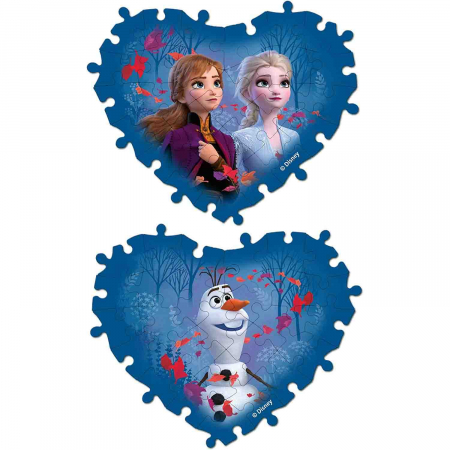 Puzzle 3D Cutie Inima Frozen, 54 Piese [5]