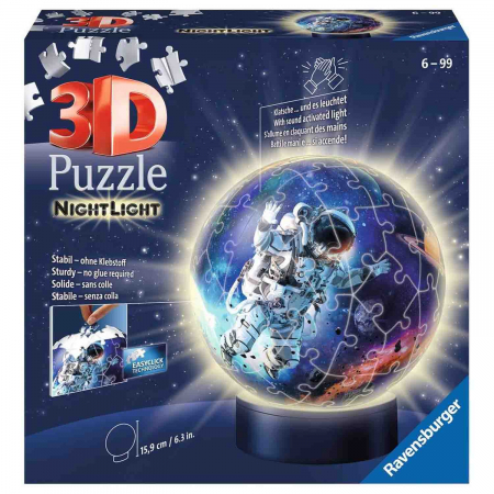 Puzzle 3D Luminos Astronaut, 72 Piese [2]
