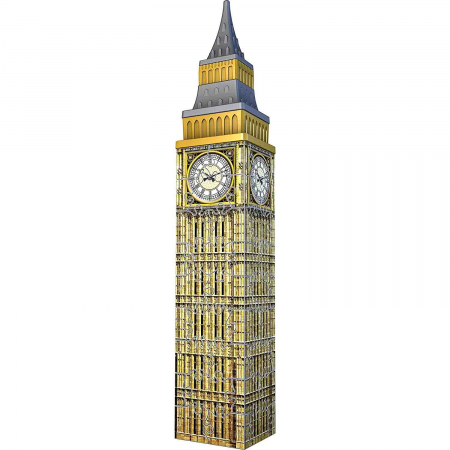 Jocuri tip puzzle - Puzzle 3D Mini Big Ben, 54 Piese