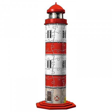 Jocuri tip puzzle - Puzzle 3D Mini Lighthouse, 54 Piese