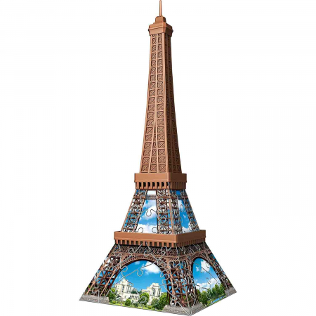 Jocuri tip puzzle - Puzzle 3D Mini Turnul Eiffel, 54 Piese
