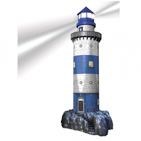 Puzzle 3D Ravensburger - Farul Noaptea [0]