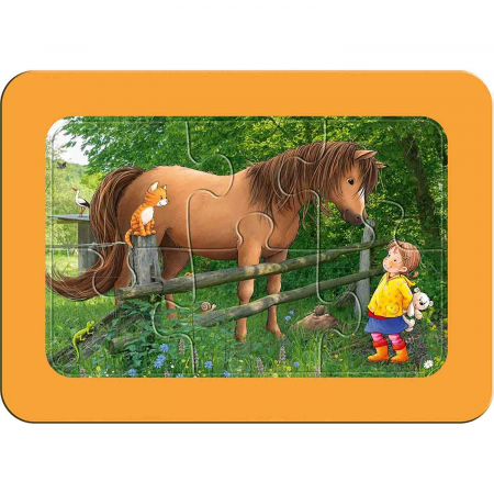 Puzzle Animale De La Ferma, 3X6 Piese [2]
