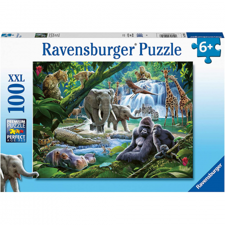 Puzzle Animale Din Jungla, 100 Piese [1]