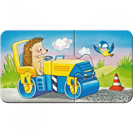 Puzzle Animale Muncitoare, 9X2 Piese [4]
