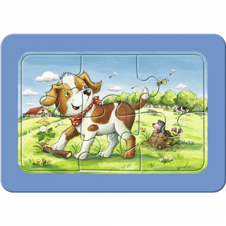 Puzzle Animalute, 3X6 Piese [1]