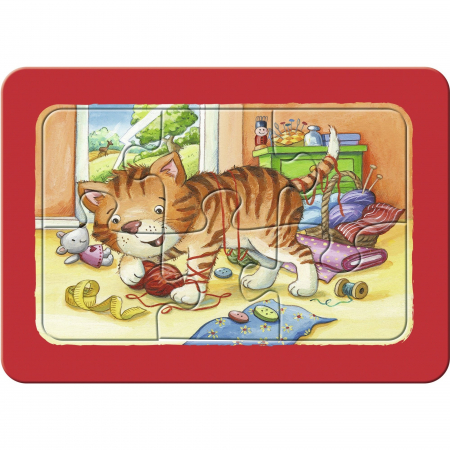 Puzzle Animalute, 3X6 Piese [2]