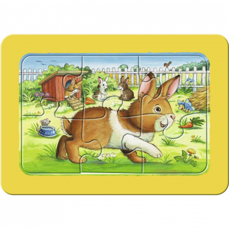 Puzzle Animalute, 3X6 Piese [3]