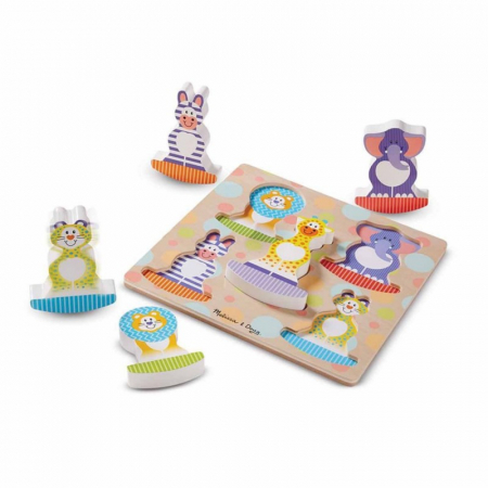 Puzzle bebe Safari Balance Melissa and Doug [0]