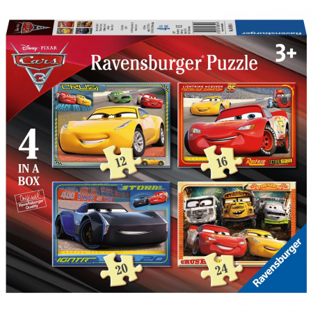Puzzle Cars, 12/16/20/24 Piese [4]