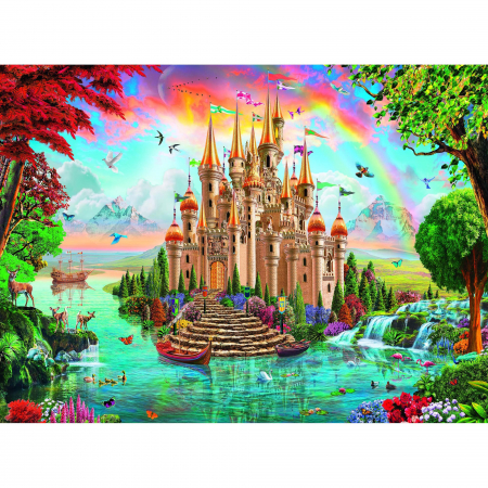 Jocuri tip puzzle - Puzzle Castelul Zanei, 100 Piese