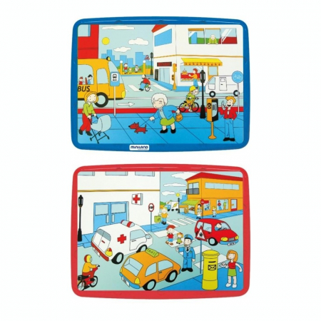 Puzzle Codul rutier Miniland 56 piese [0]