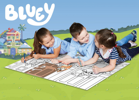 Puzzle de colorat - Bluey (24 de piese) [3]
