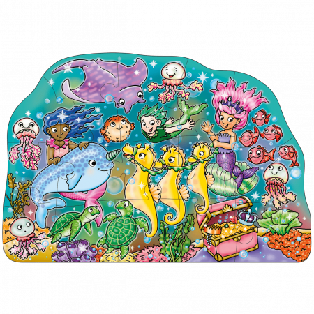 Puzzle de podea Distractia Sirenelor [1]