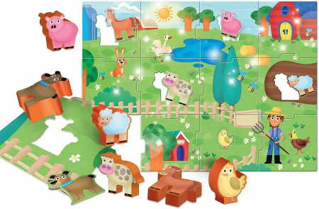 Puzzle distractiv – Viata la ferma [1]