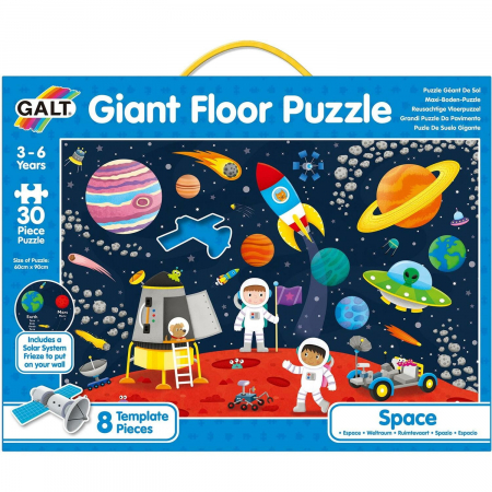 Jocuri tip puzzle - Puzzle de podea - Spatiul cosmic (30 piese)