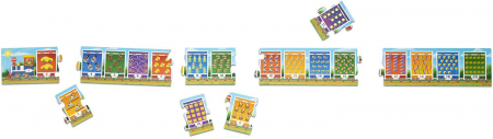 Puzzle de podea Treuletul numerelor - Melissa & Doug [1]