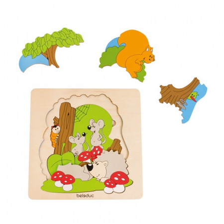 Puzzle Descopera Padurea Beleduc [1]