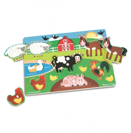 Puzzle din lemn Ferma Animalelor [1]