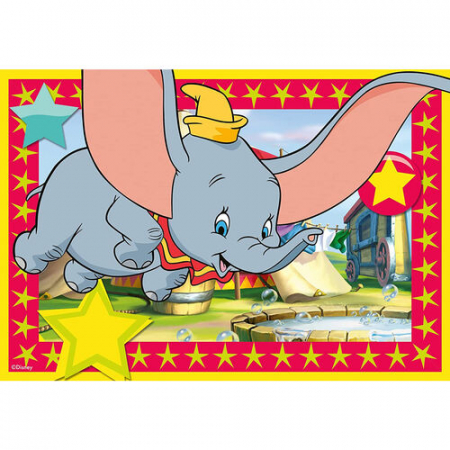 Jocuri tip puzzle - Puzzle Disney Animale, 2X12 Piese