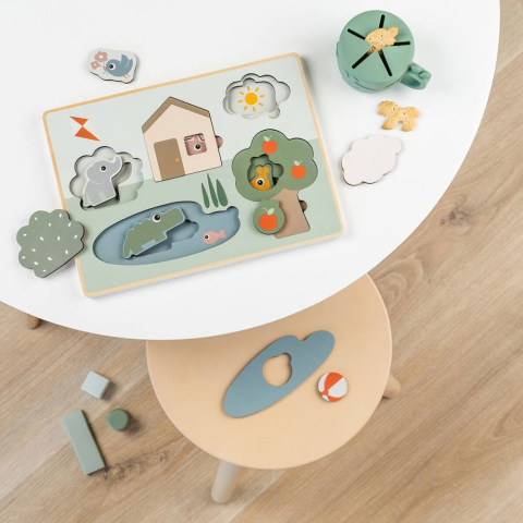 Puzzle Done by Deer din lemn Deer Friends Colour Mix [3]