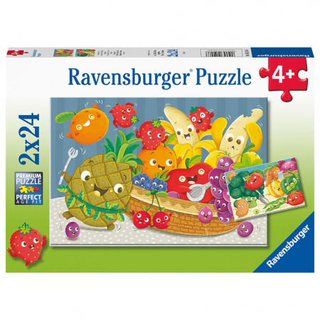 Puzzle Fructe, 2X24 Piese [1]