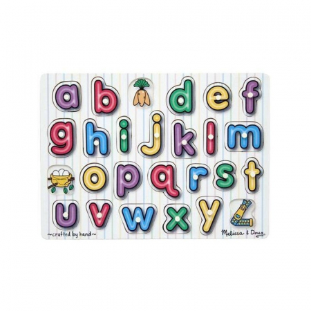 Puzzle lemn Alfabet Melissa and Doug [0]