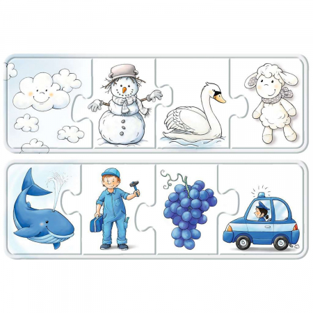 Puzzle Lucruri Colorate, 6X4 Piese [3]