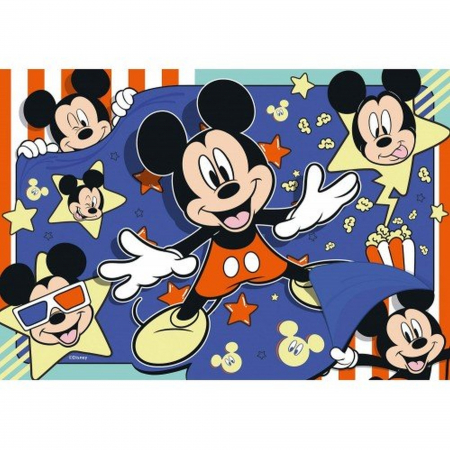 Jocuri tip puzzle - Puzzle Mickey, 2X24 Piese