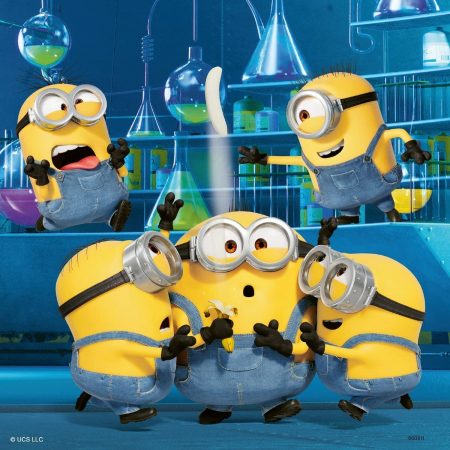 Jocuri tip puzzle - Puzzle Minions, 3X49 Piese