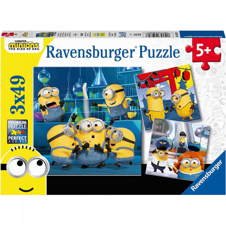 Puzzle Minions, 3X49 Piese [1]