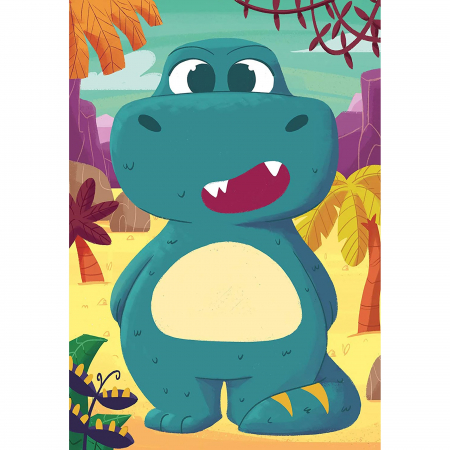 Puzzle Mix&Match Dinozauri, 3X24 Piese [2]