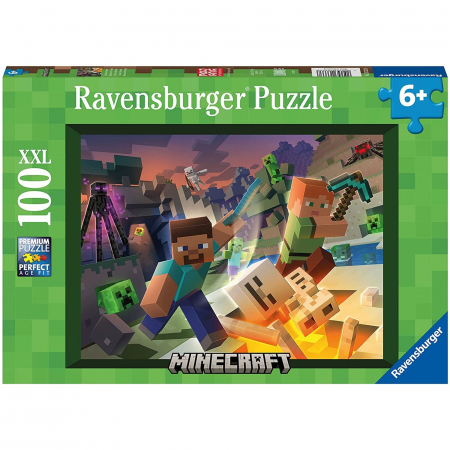 Puzzle Monstri Minecraft, 100 Piese [1]