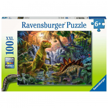 Puzzle Oaza Dinozaurilor, 100 Piese [1]